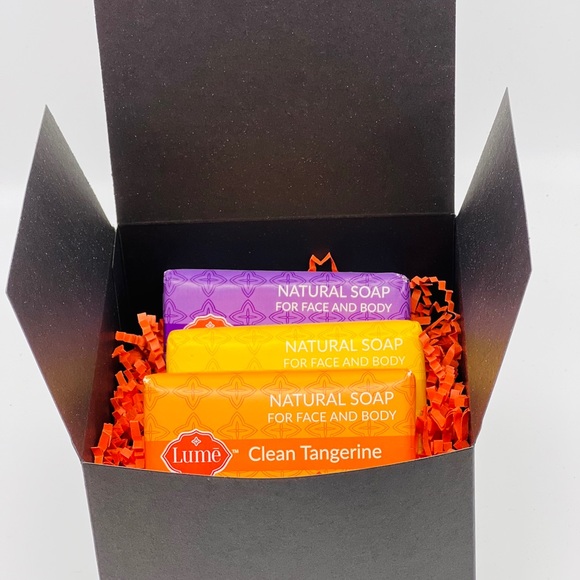 All Natural Bar Soap Lavender Sage Coconut Crush & Clean Tangerine 5oz Each - Picture 3 of 3